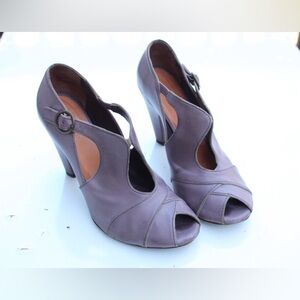 Coclico peep toe Mary Jane pumps